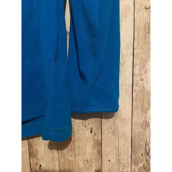 Women's 1/4 Quarter Zip Columbia Blue Fleece Pullover Size XL - Picture 2 of 10